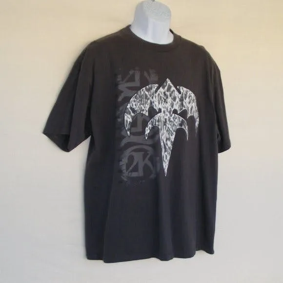 00's Dark Gray Queensryche Q2K Concert Band T-Shirt