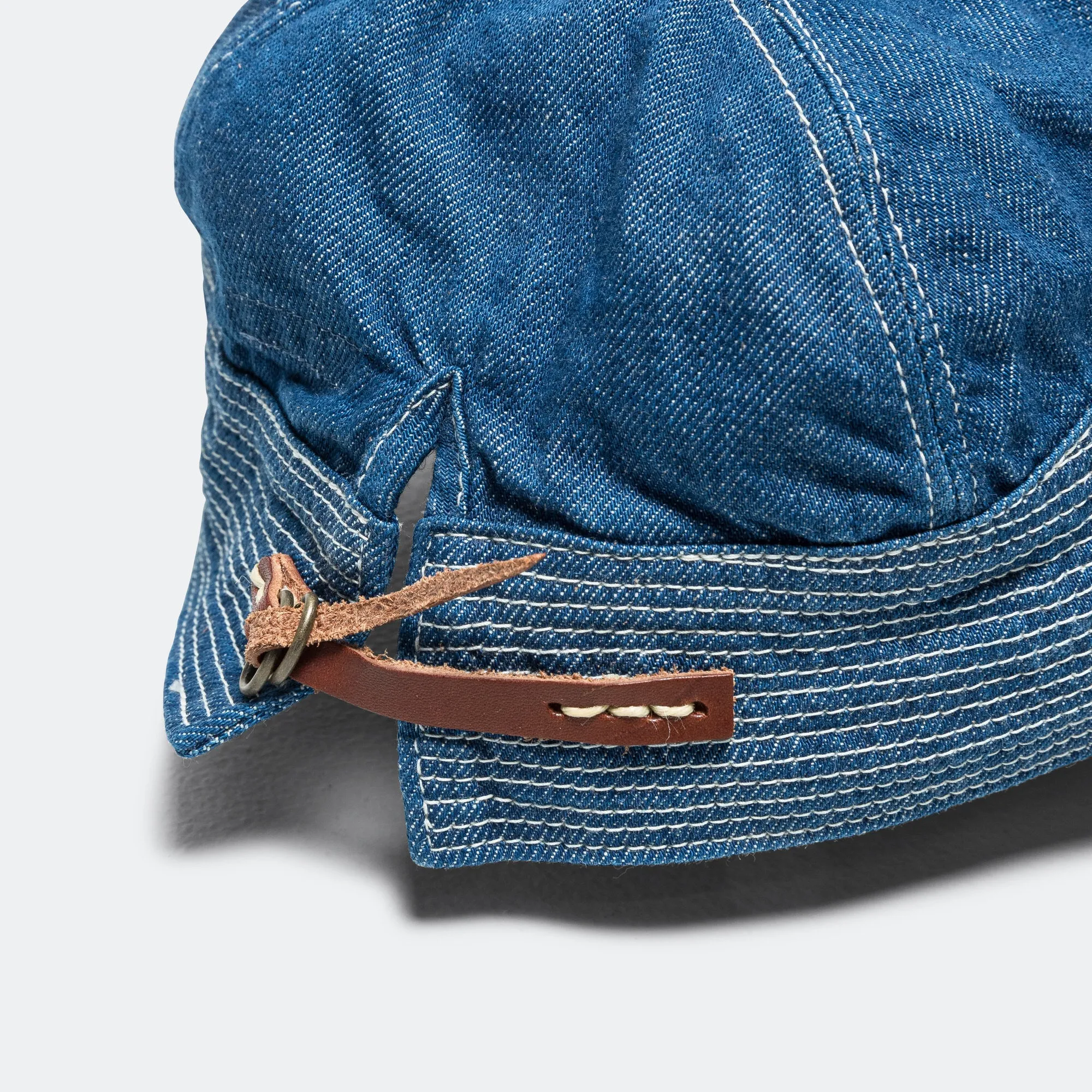 11.5oz Denim THE OLD MAN AND THE SEA Cap - Midtone