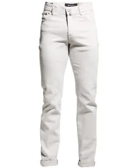 5 Pocket Slim Fit Denim in Light Khaki