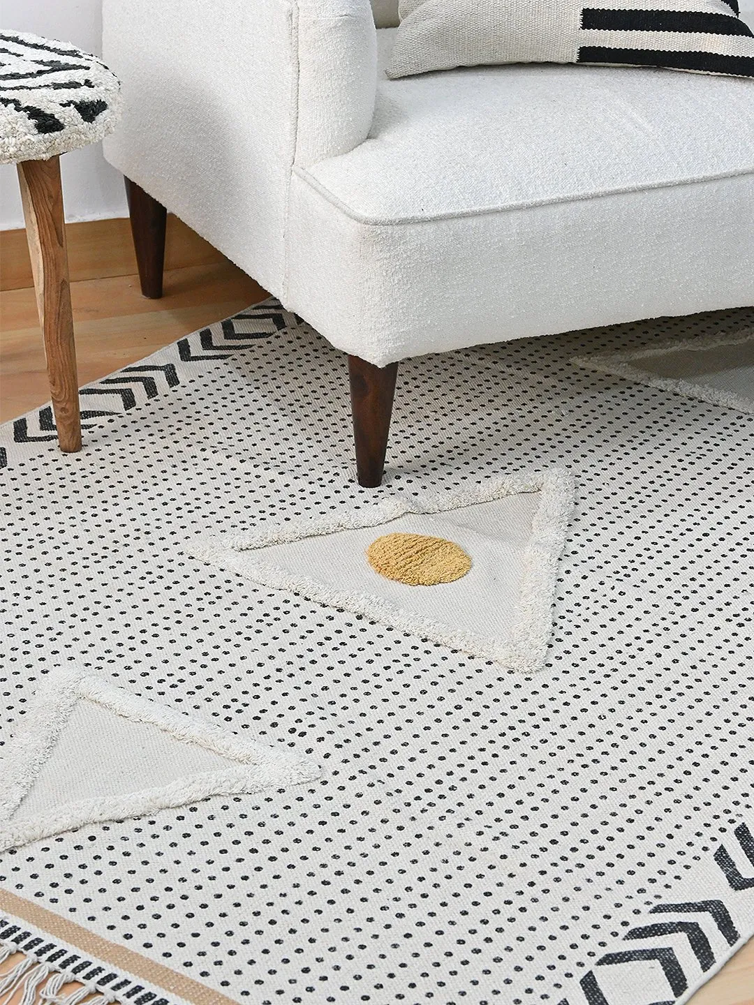 ADEOLA - BLOCK PRINTED RUG