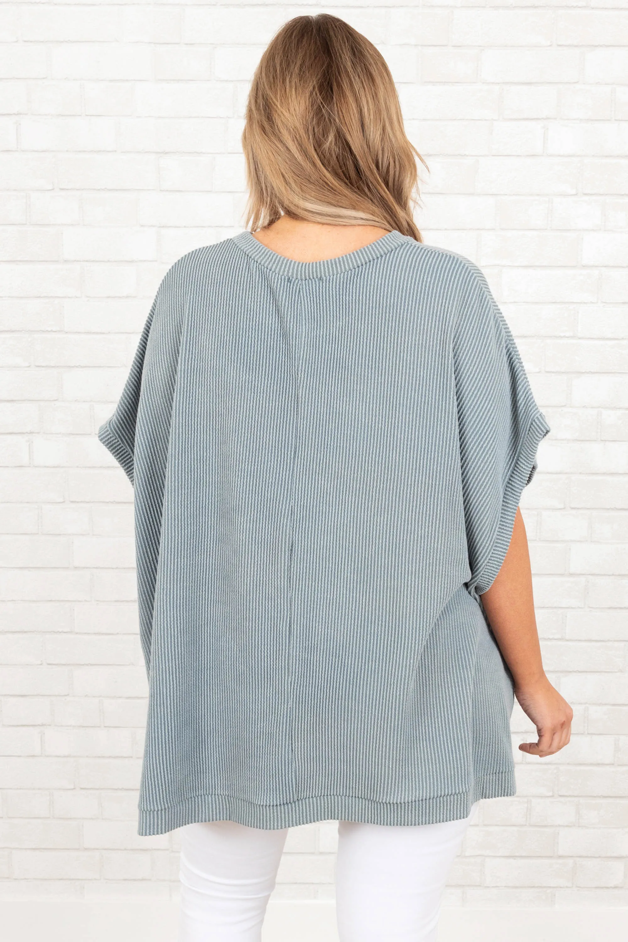 All About Knits Top, Seafoam