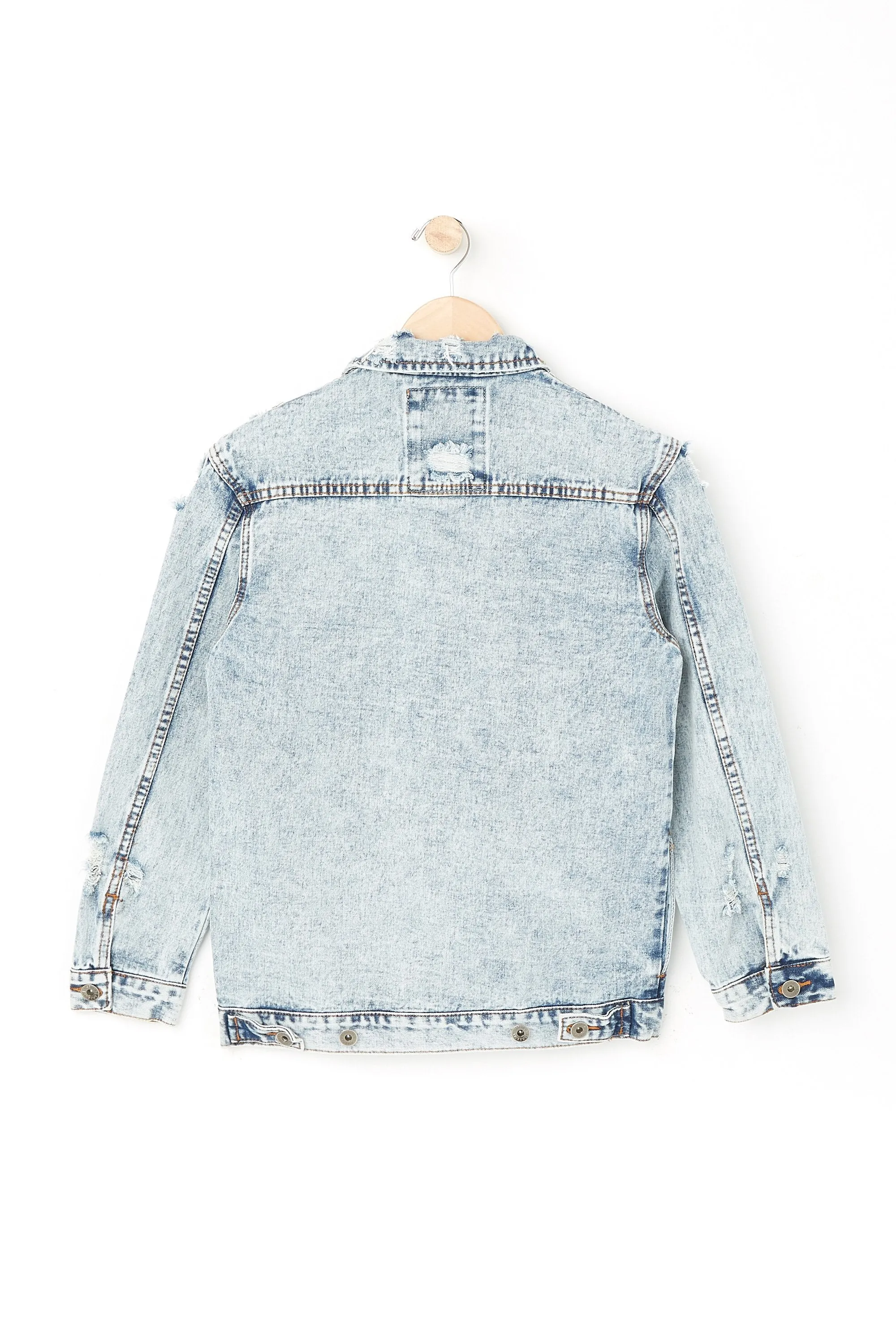 Amnesia Youth Destroyed Denim Jacket