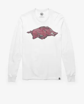 ARKANSAS RAZORBACKS PREMIER '47 FRANKLIN LONG SLEEVE TEE