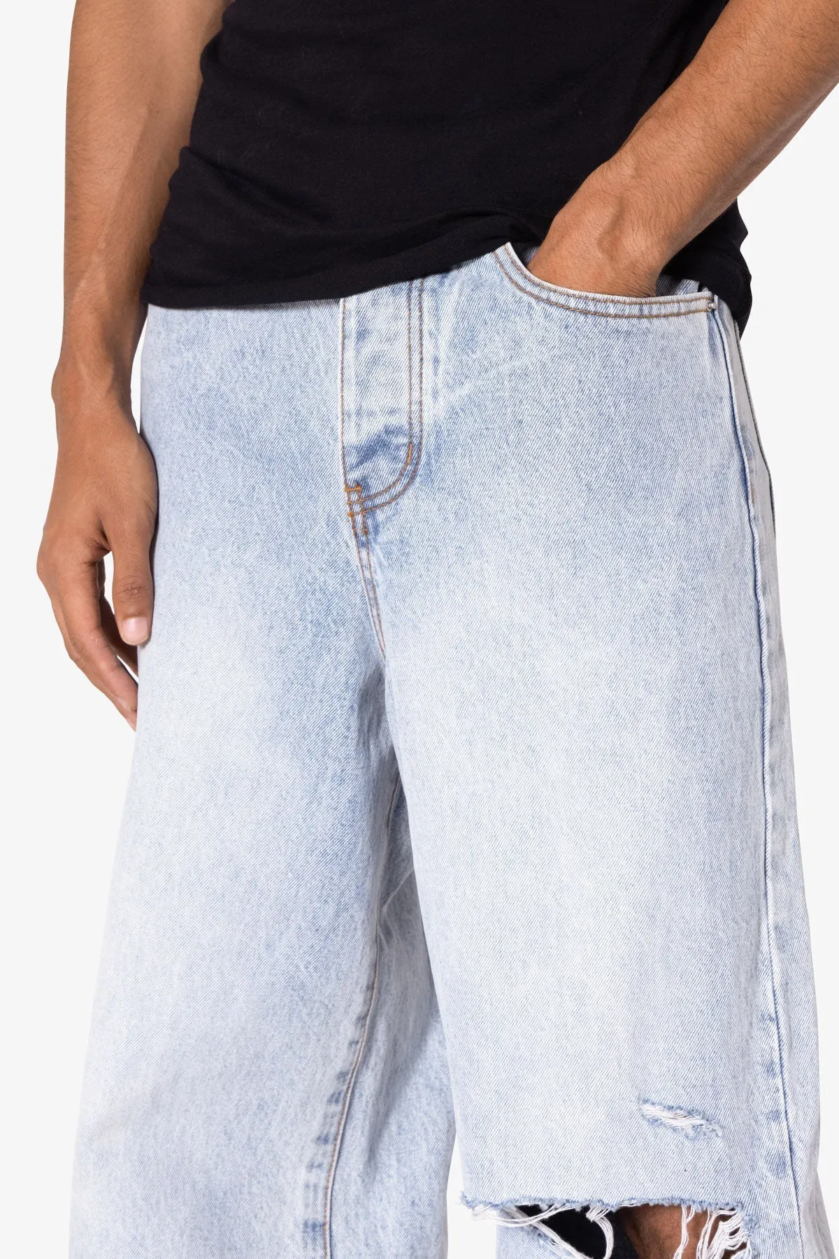 Baggy Rave Denim - Light Blue