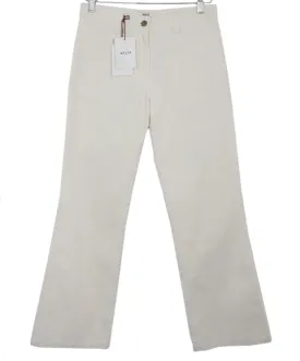 Bally White Denim Pants sz 2