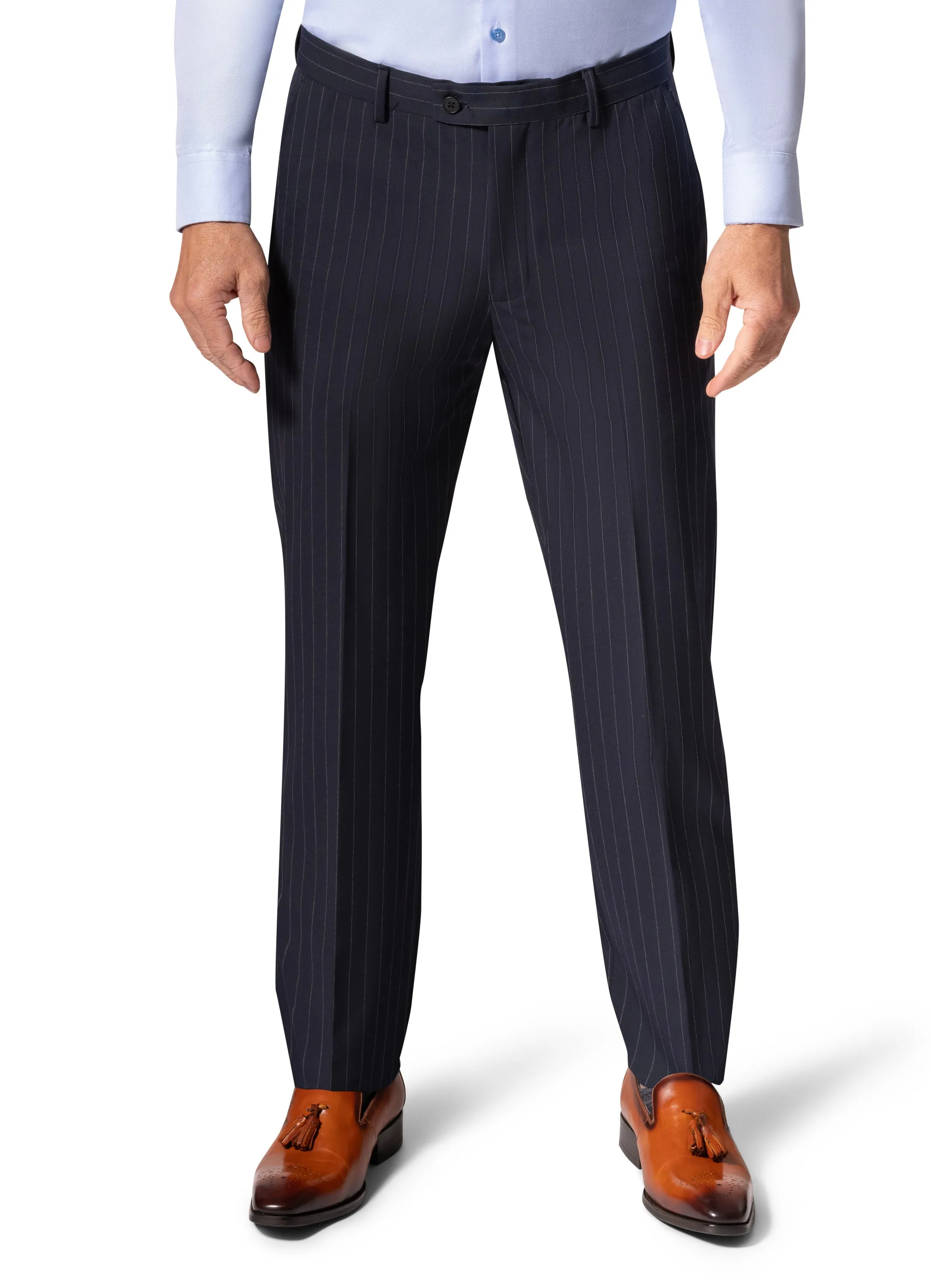 Berragamo BP04K-E32 3PC Slim Suit - Navy