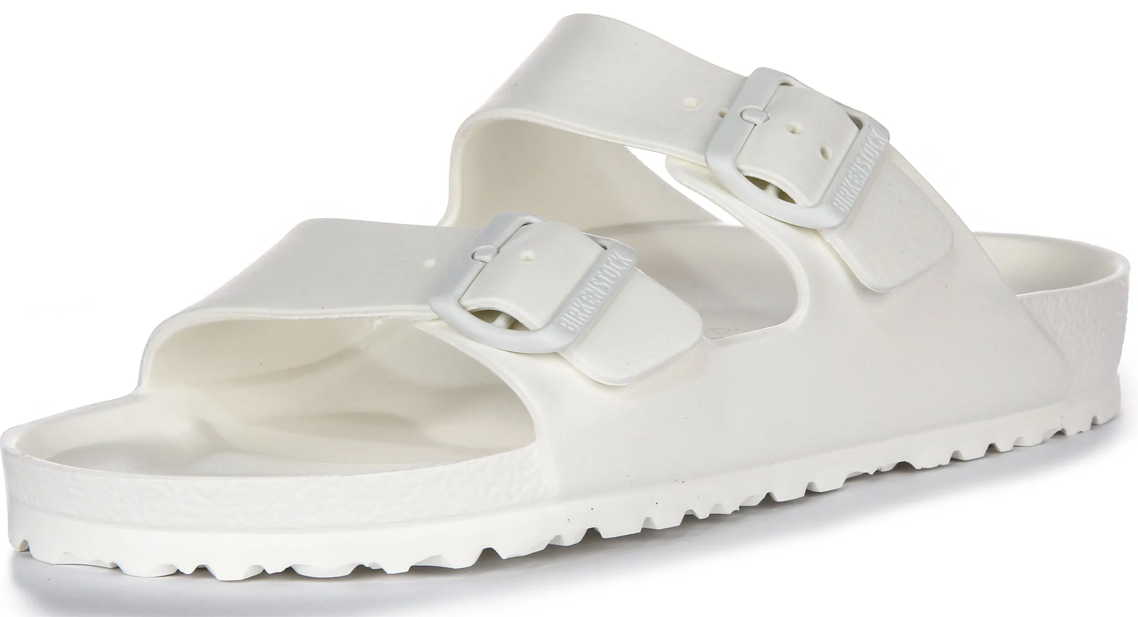 Birkenstock Arizona Eva In White | Regular Fit