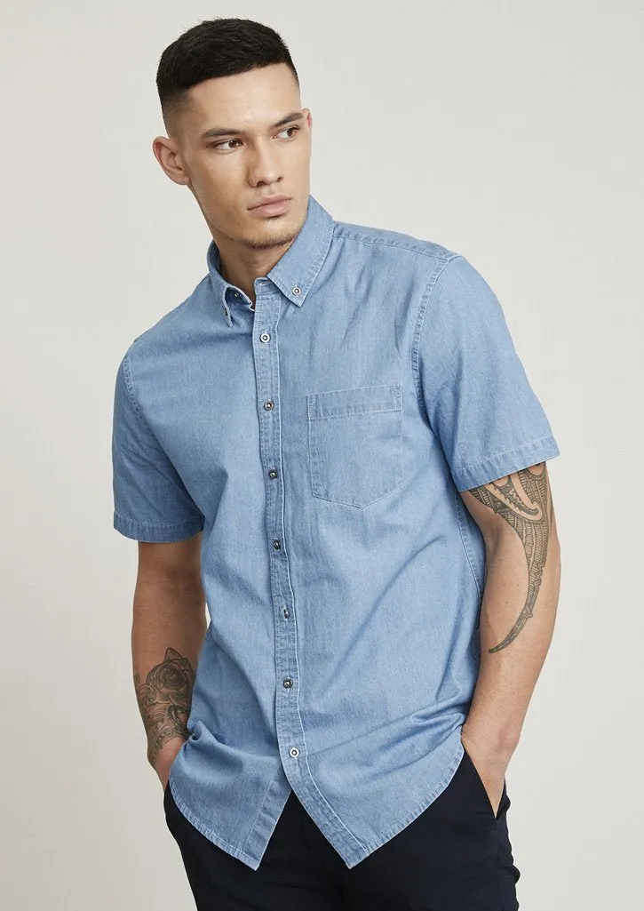 Biz Collection Indie Mens S/S Shirt (S017MS)