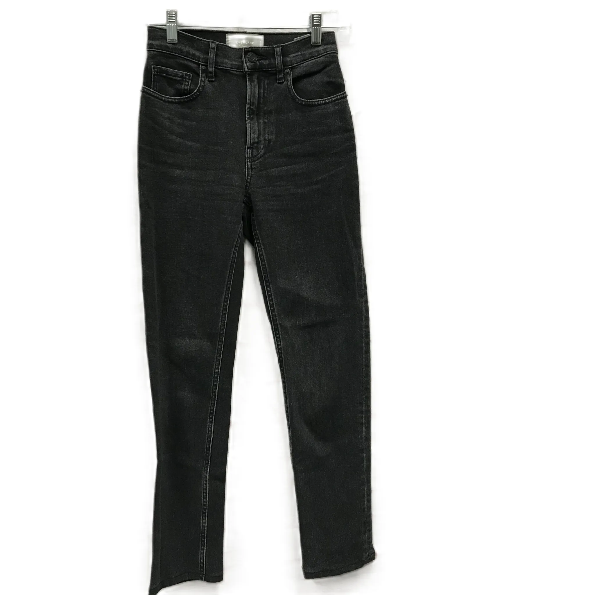 Black Denim Jeans Skinny By Everlane, Size: 00