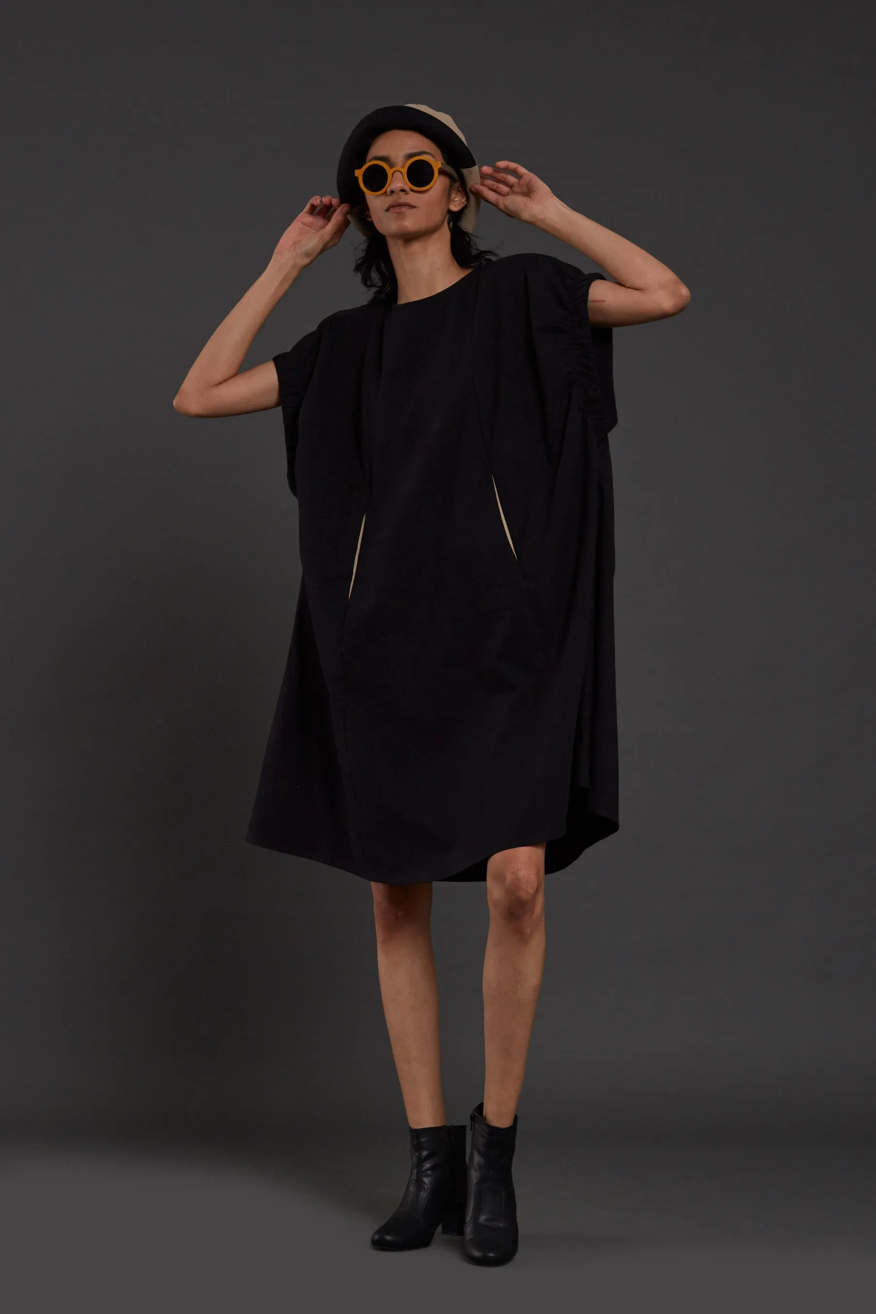 Black Pocket Dress