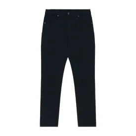 Black Super Stretch Knit Denim - Slim