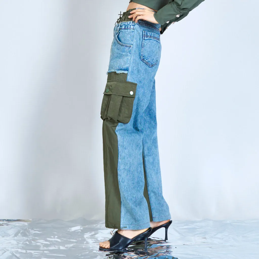 Blended cargo pant wholesale