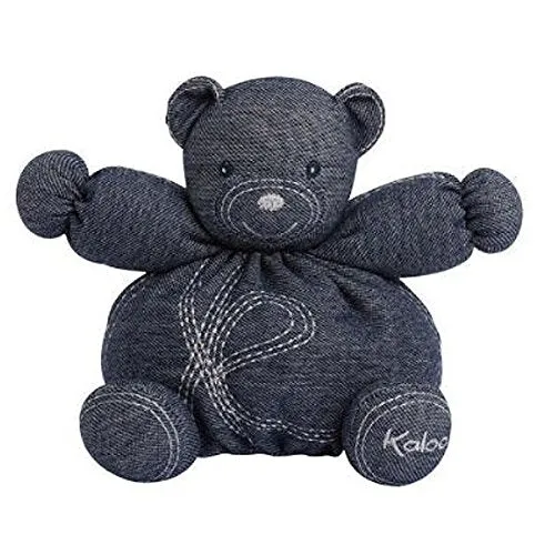 Blue Denim Chubby Bear