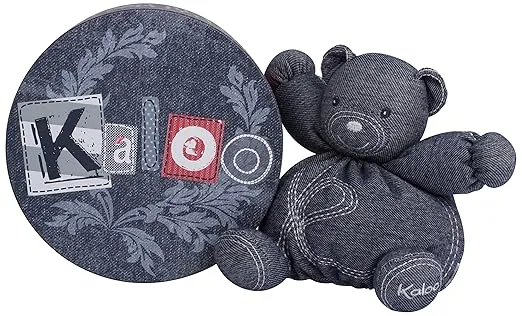 Blue Denim Chubby Bear