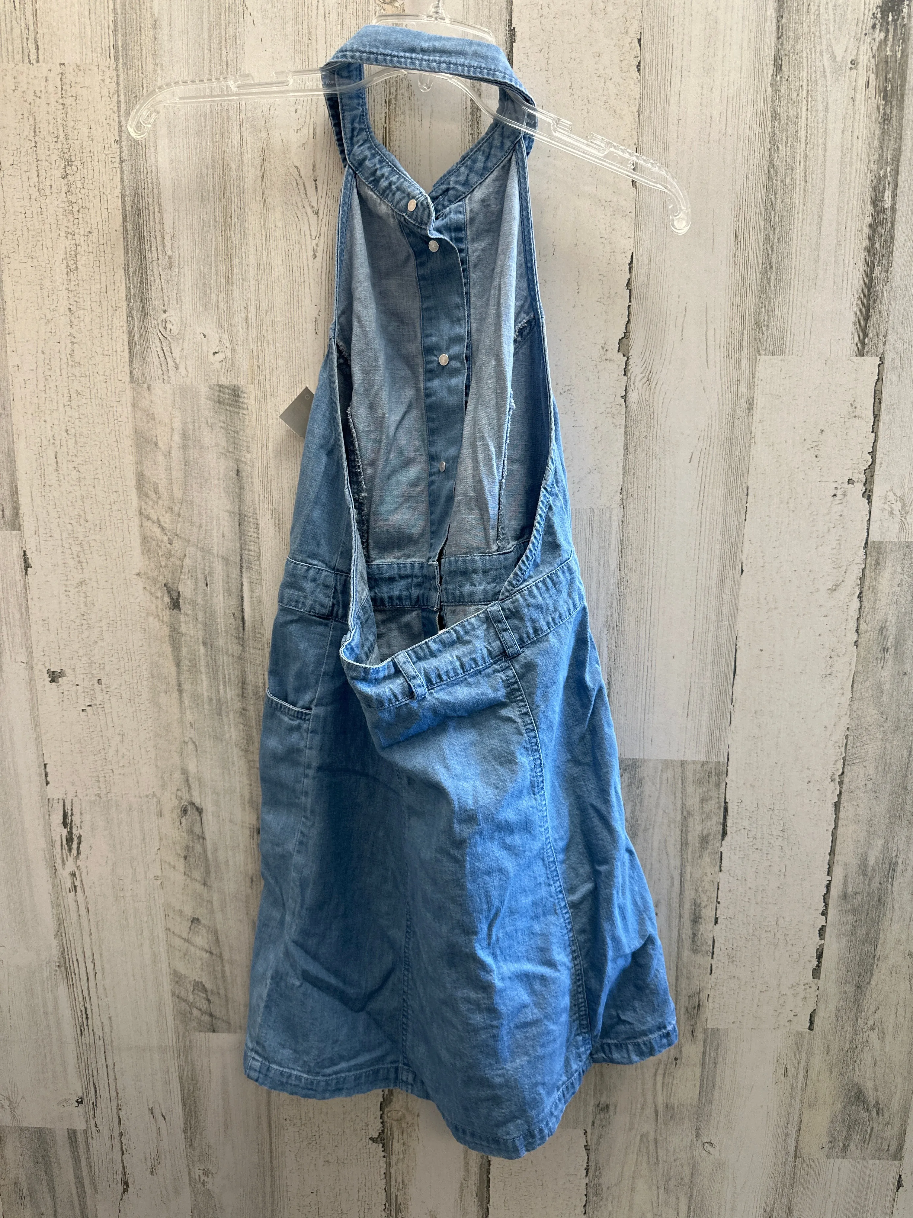 Blue Denim Dress Casual Short Free People, Size S