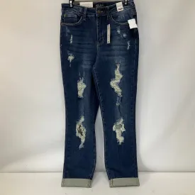 Blue Denim Jeans Boyfriend Judy Blue, Size 2