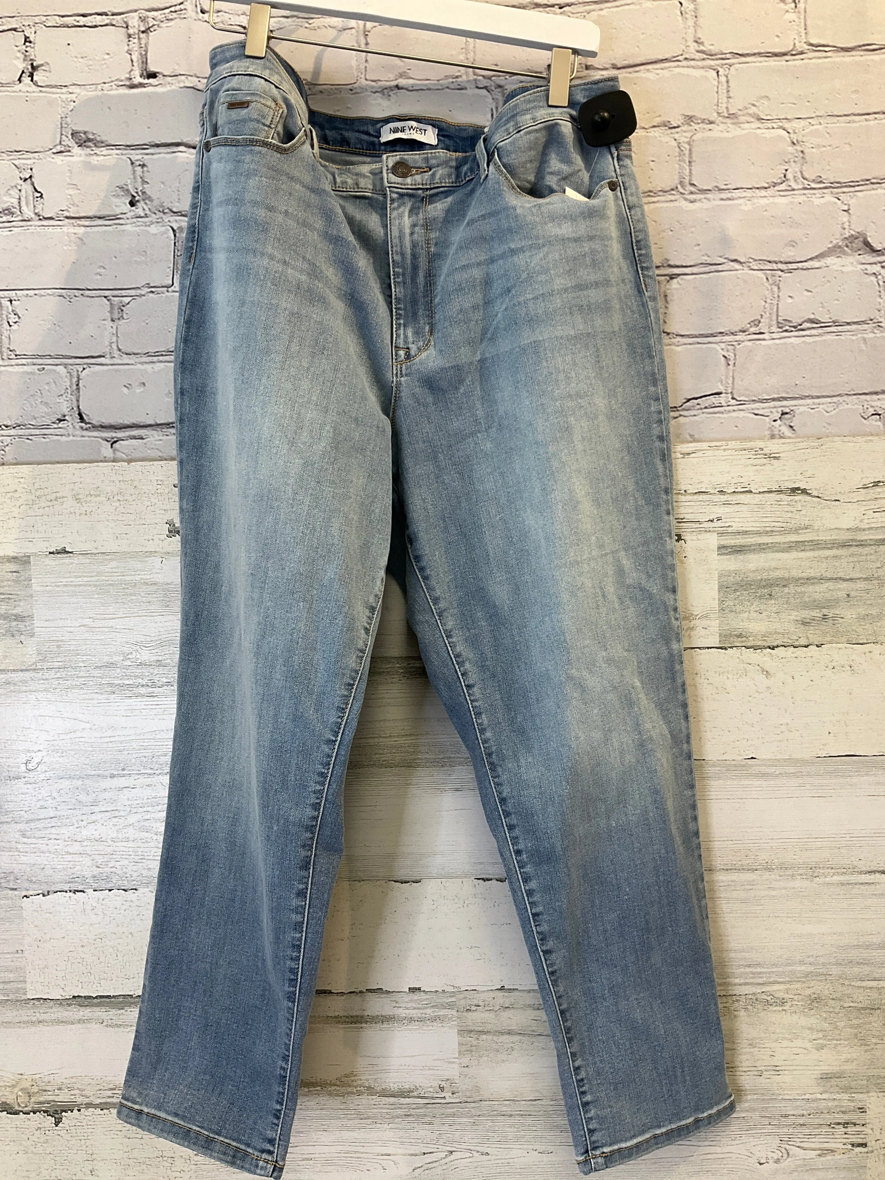 Blue Denim Jeans Cropped Nine West Apparel, Size 16