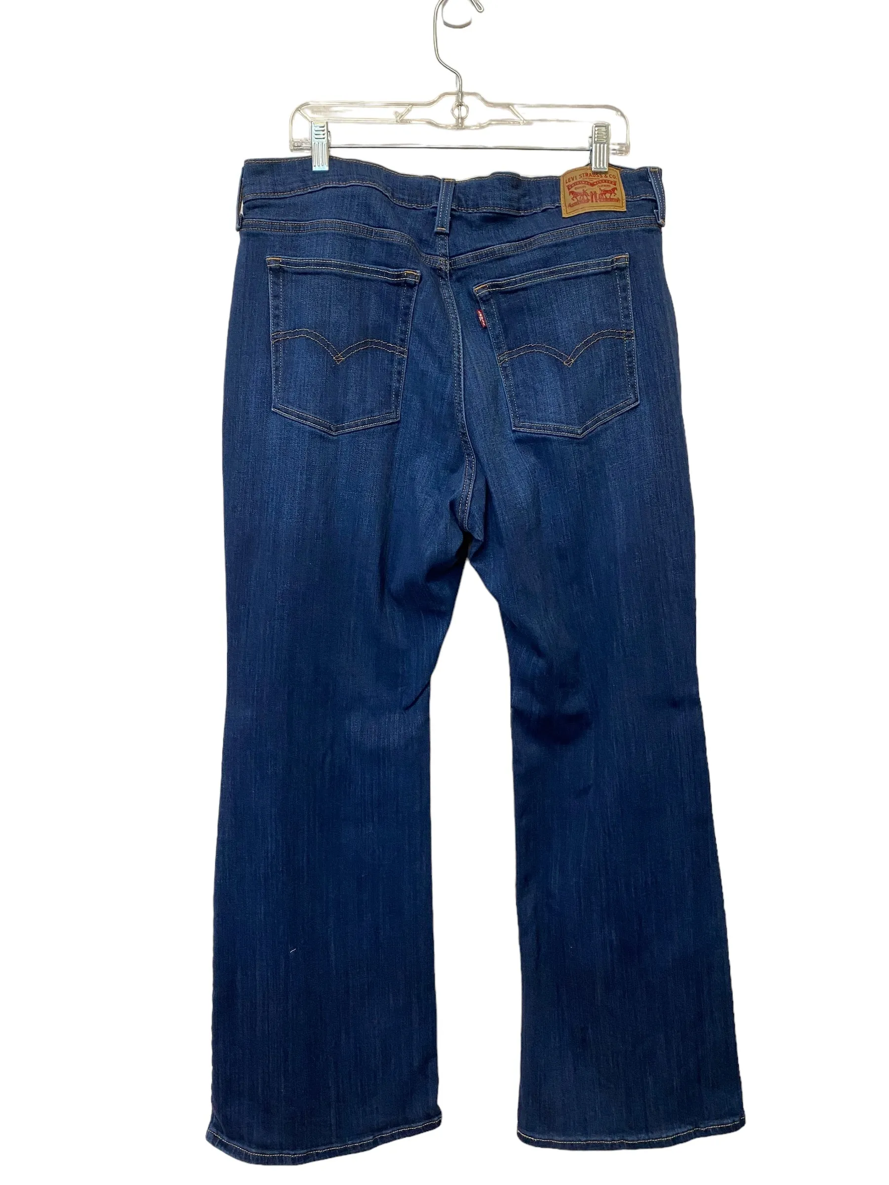 Blue Denim Jeans Flared Levis, Size 18