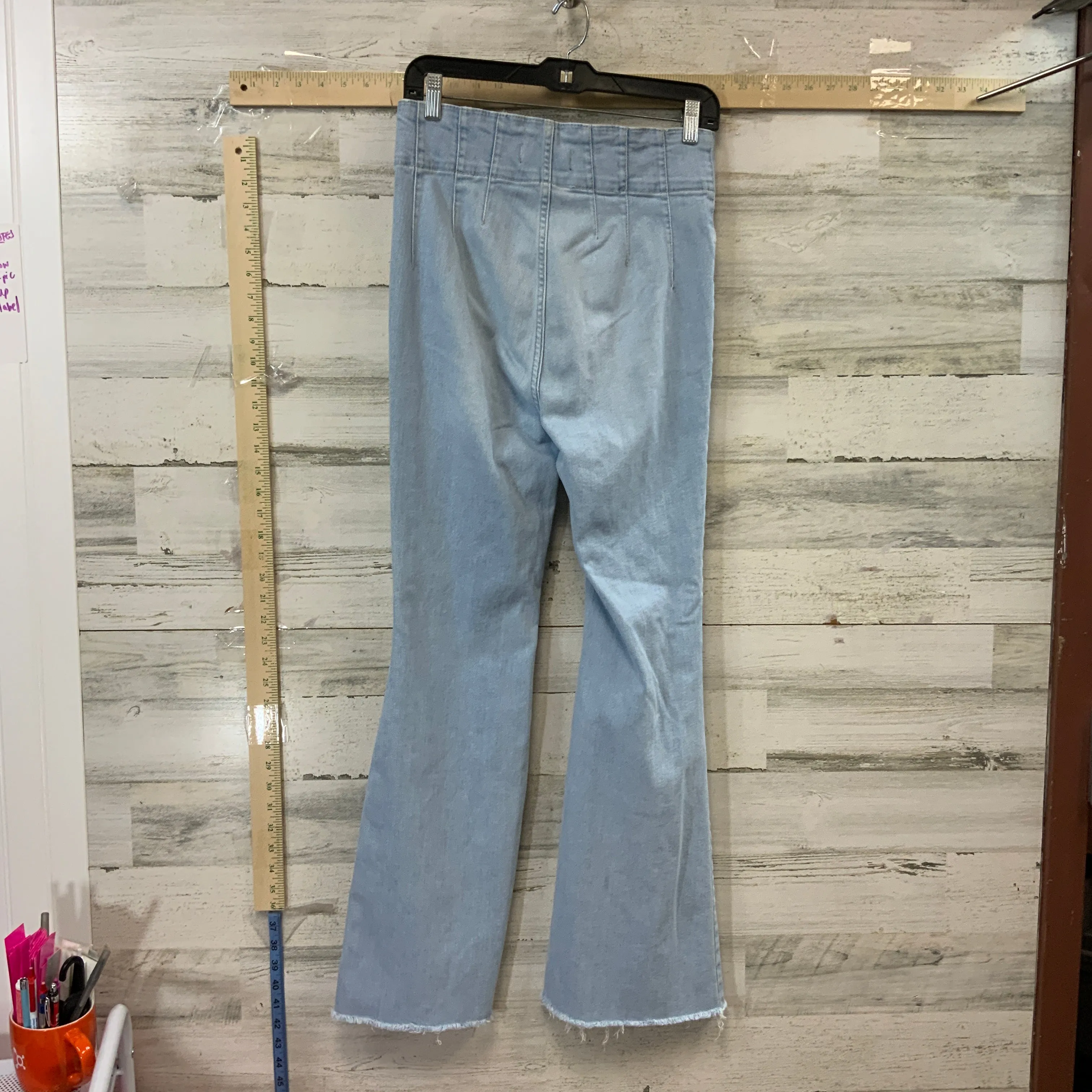 Blue Denim Jeans Flared We The Free, Size 6