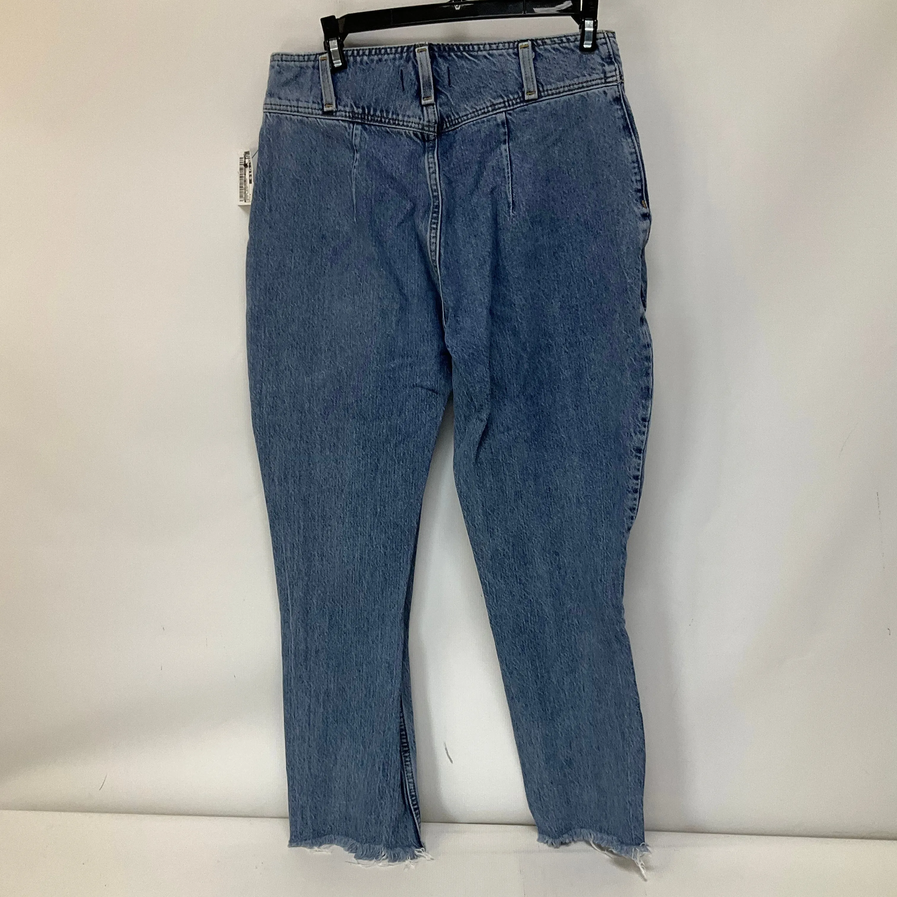 Blue Denim Jeans Straight Abercrombie And Fitch, Size 4