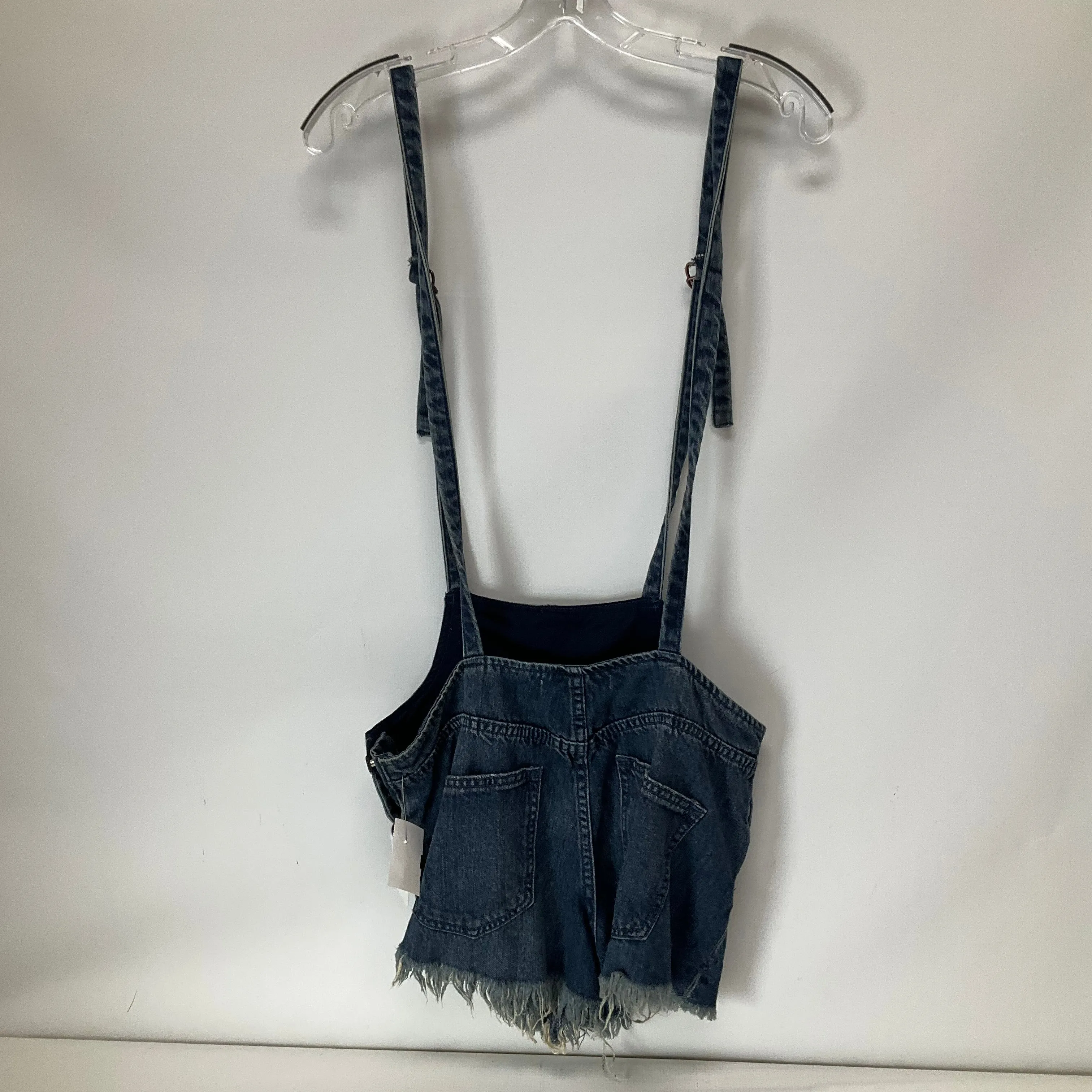 Blue Denim Shortalls We The Free, Size 6