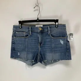 Blue Denim Shorts Frame, Size 6