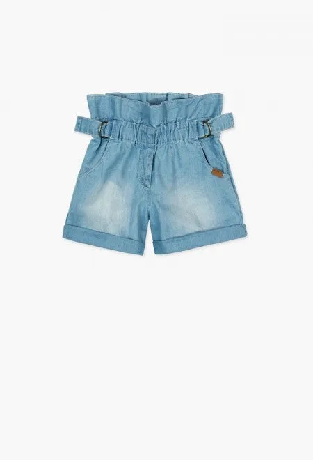 Boboli Denim Bermuda Shorts