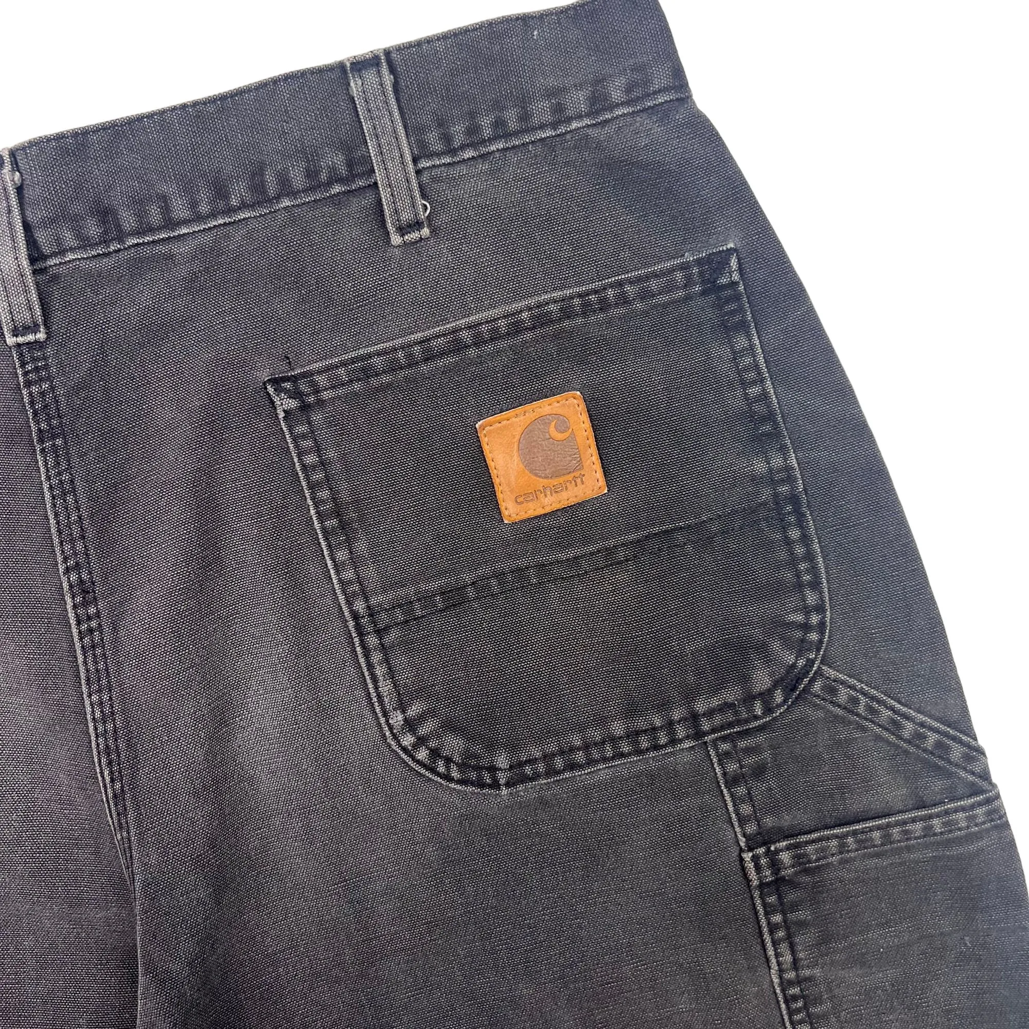 Carhartt Denim Carpenter Shorts Black