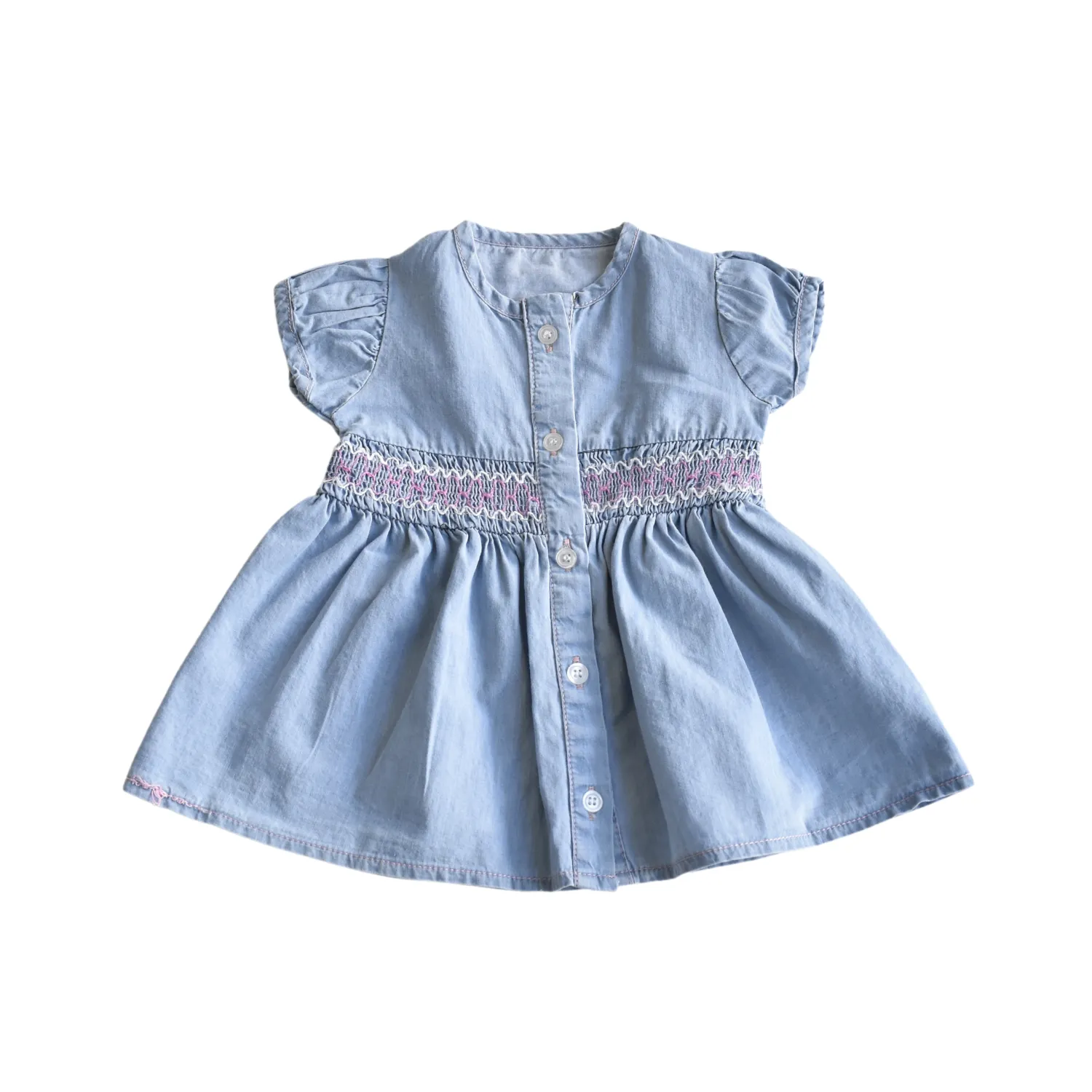 Cloud Cuddle Girls Denim Dress