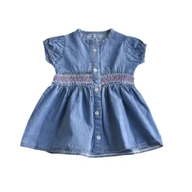 Cloud Cuddle Girls Denim Dress