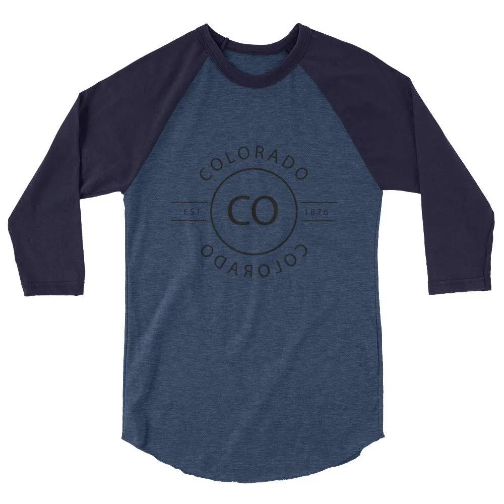 Colorado - 3/4 Sleeve Raglan Shirt - Reflections