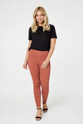 Denim Ankle Length Jeggings