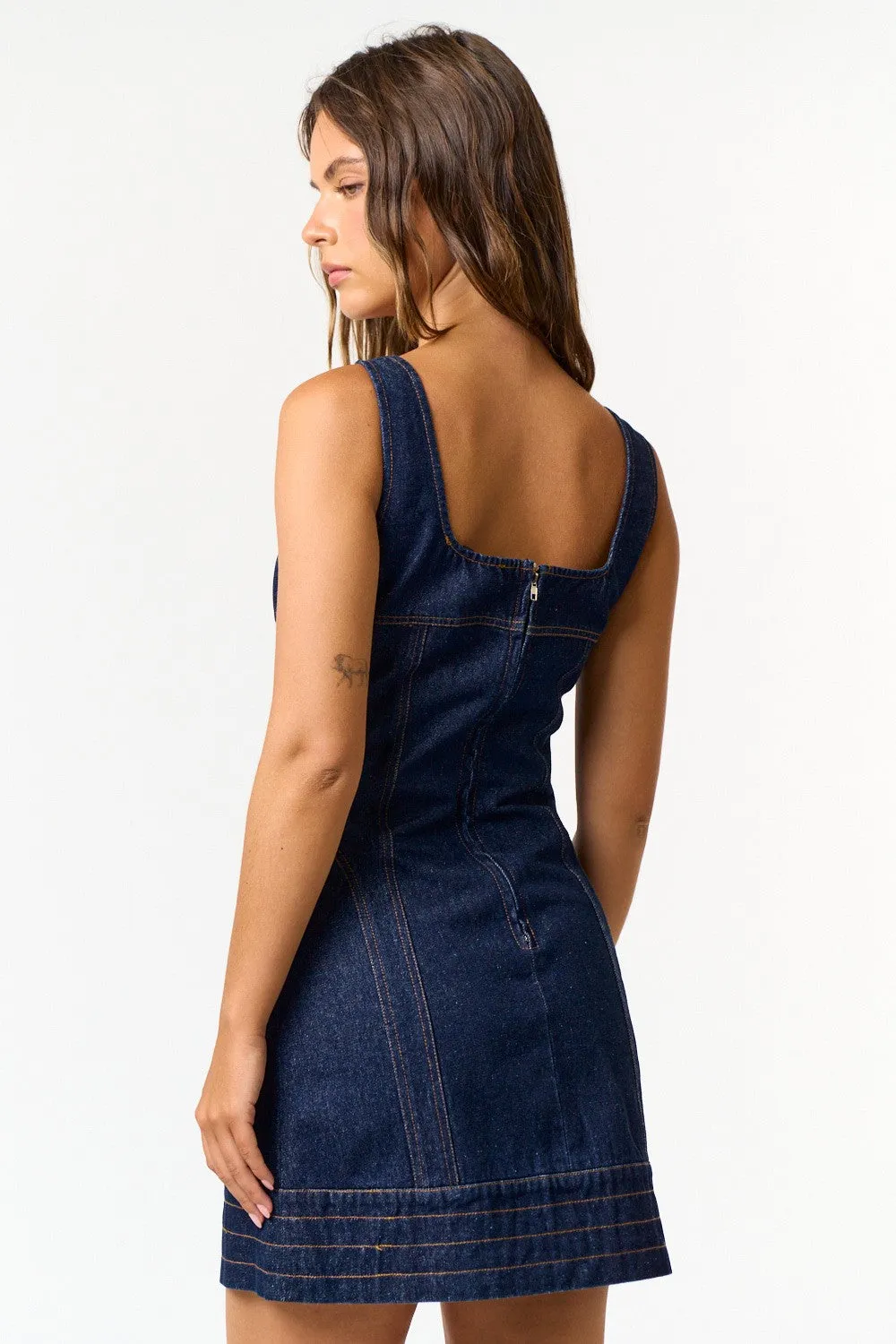 Denim Mini Dress