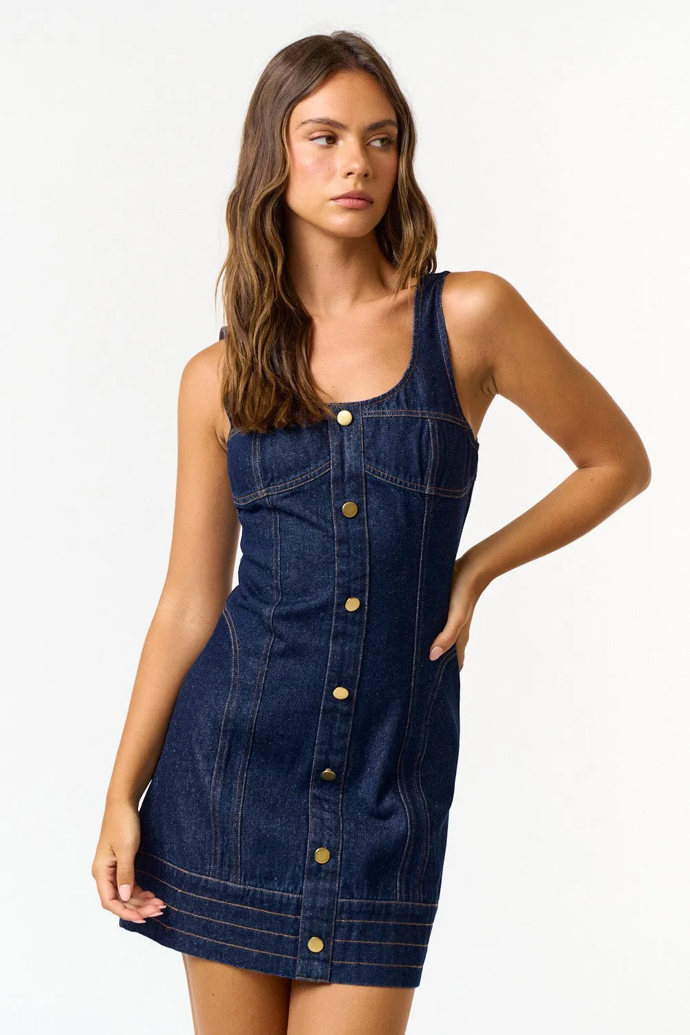 Denim Mini Dress