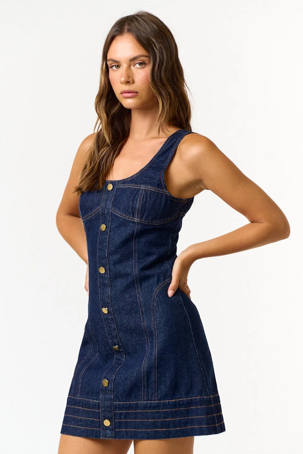 Denim Mini Dress