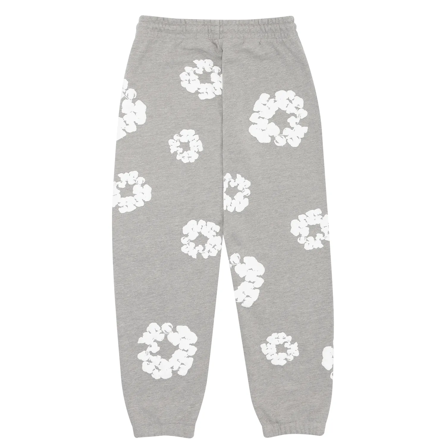 Denim Tears Grey Cotton Wreath Sweatpants for Comfort and Style