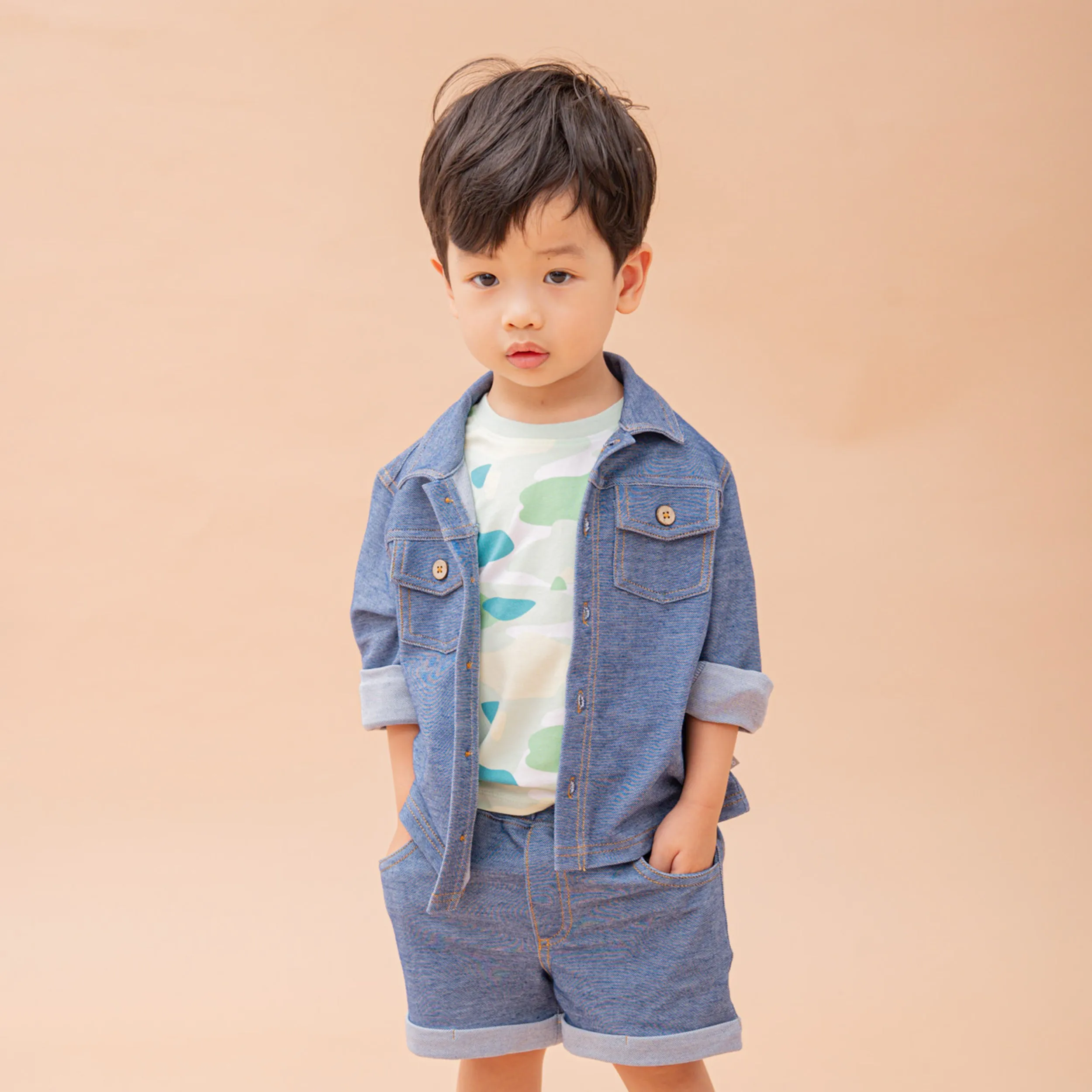 Denim Toddler Shacket