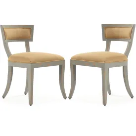 Distressed French Farmhouse Side Chairs