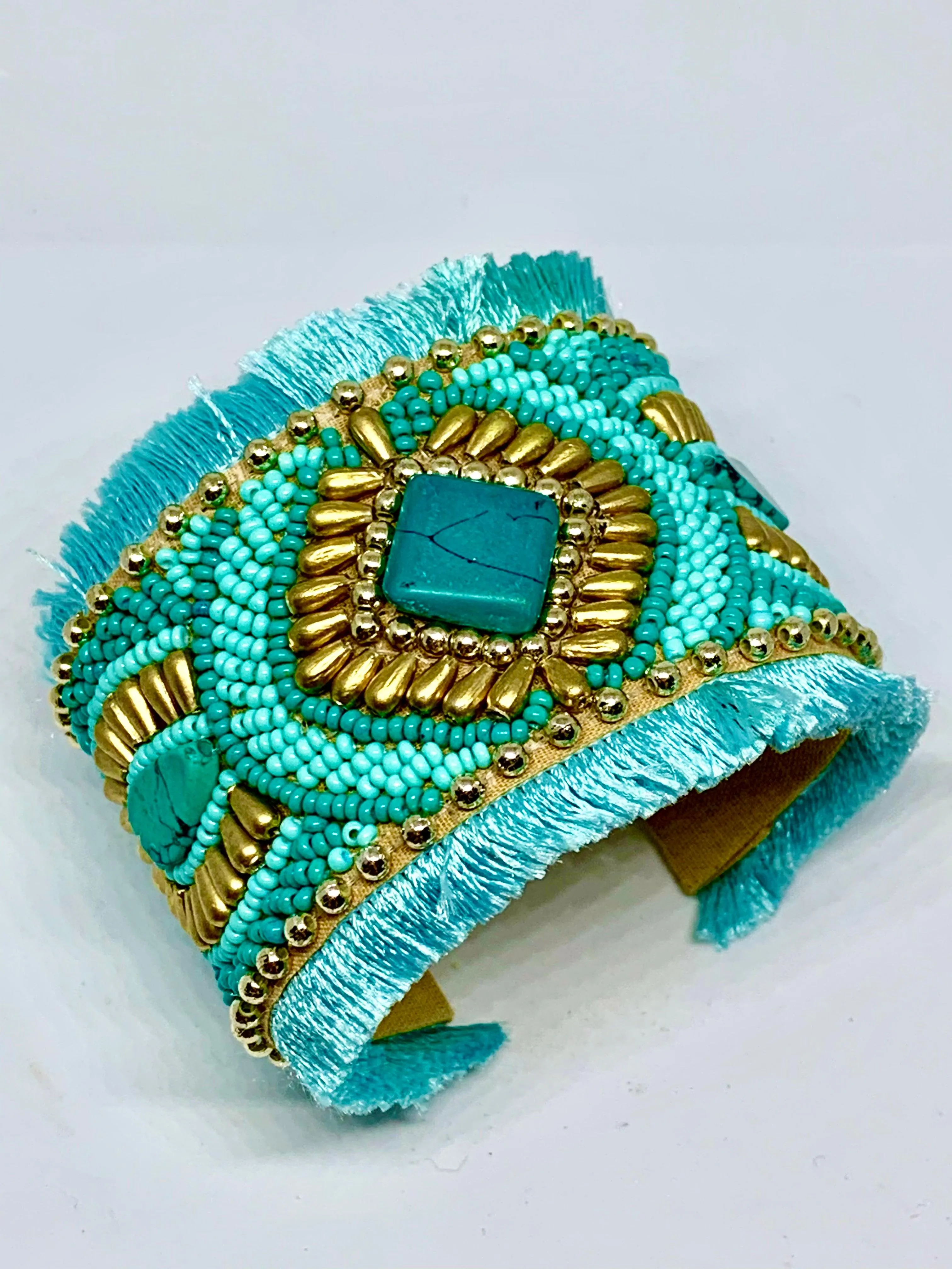 Embellished Cuff Bracelet