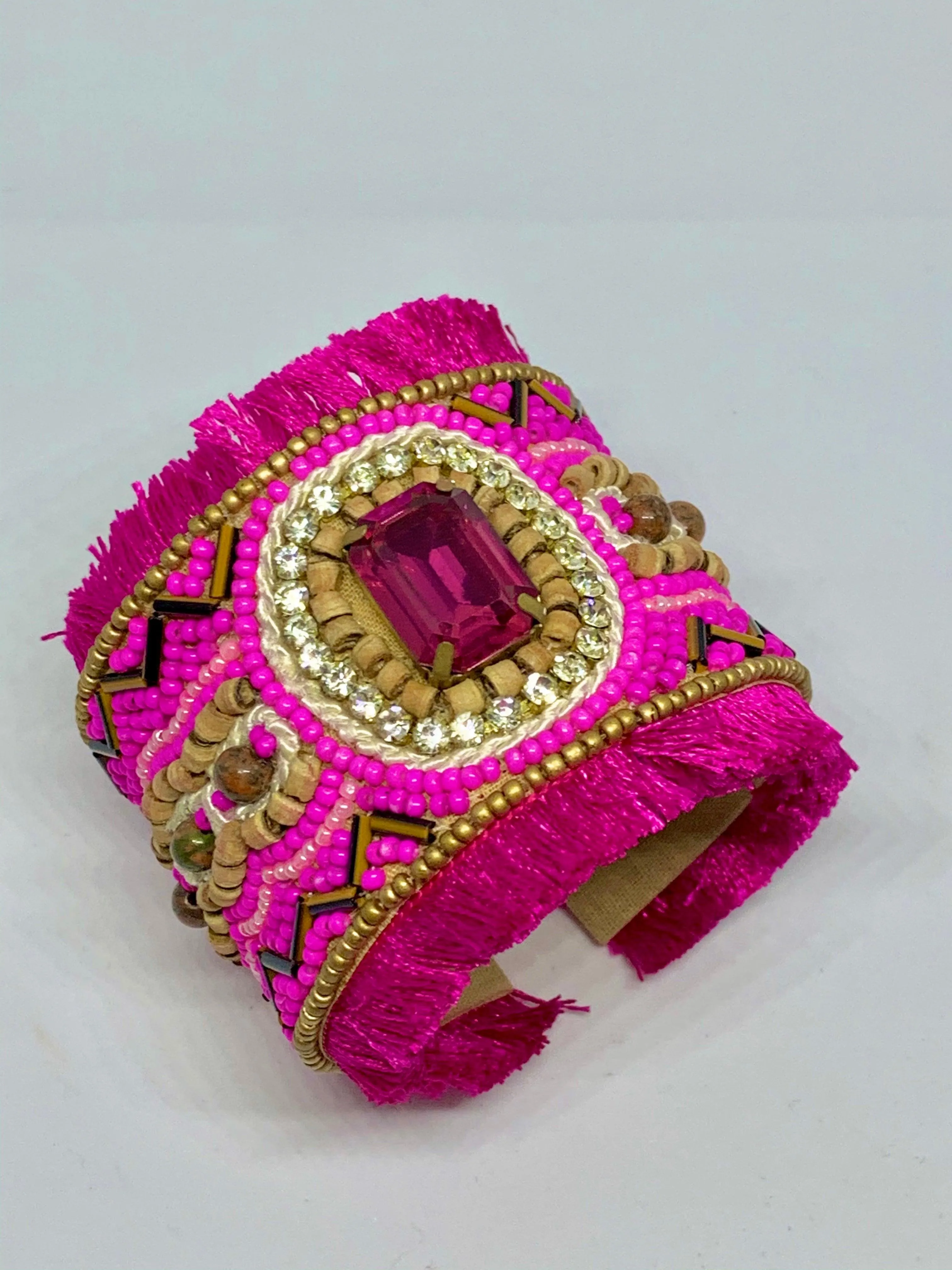 Embellished Cuff Bracelet