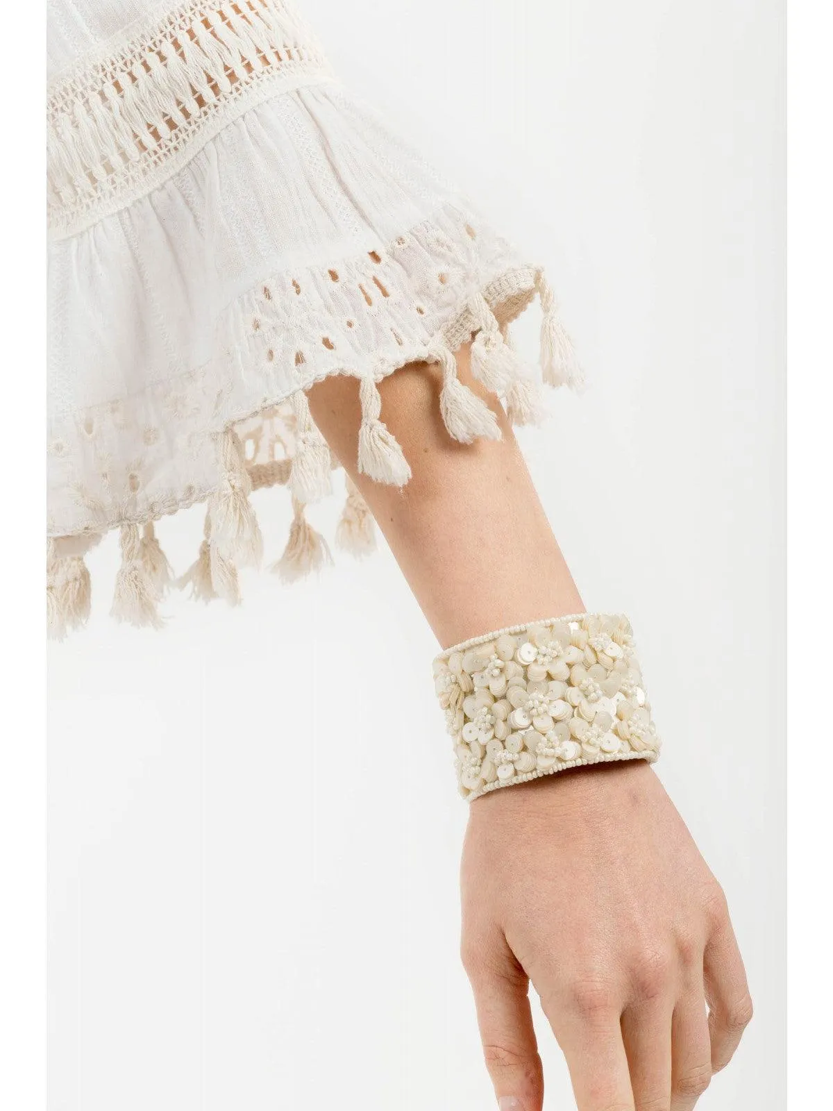 Embellished Cuff Bracelet