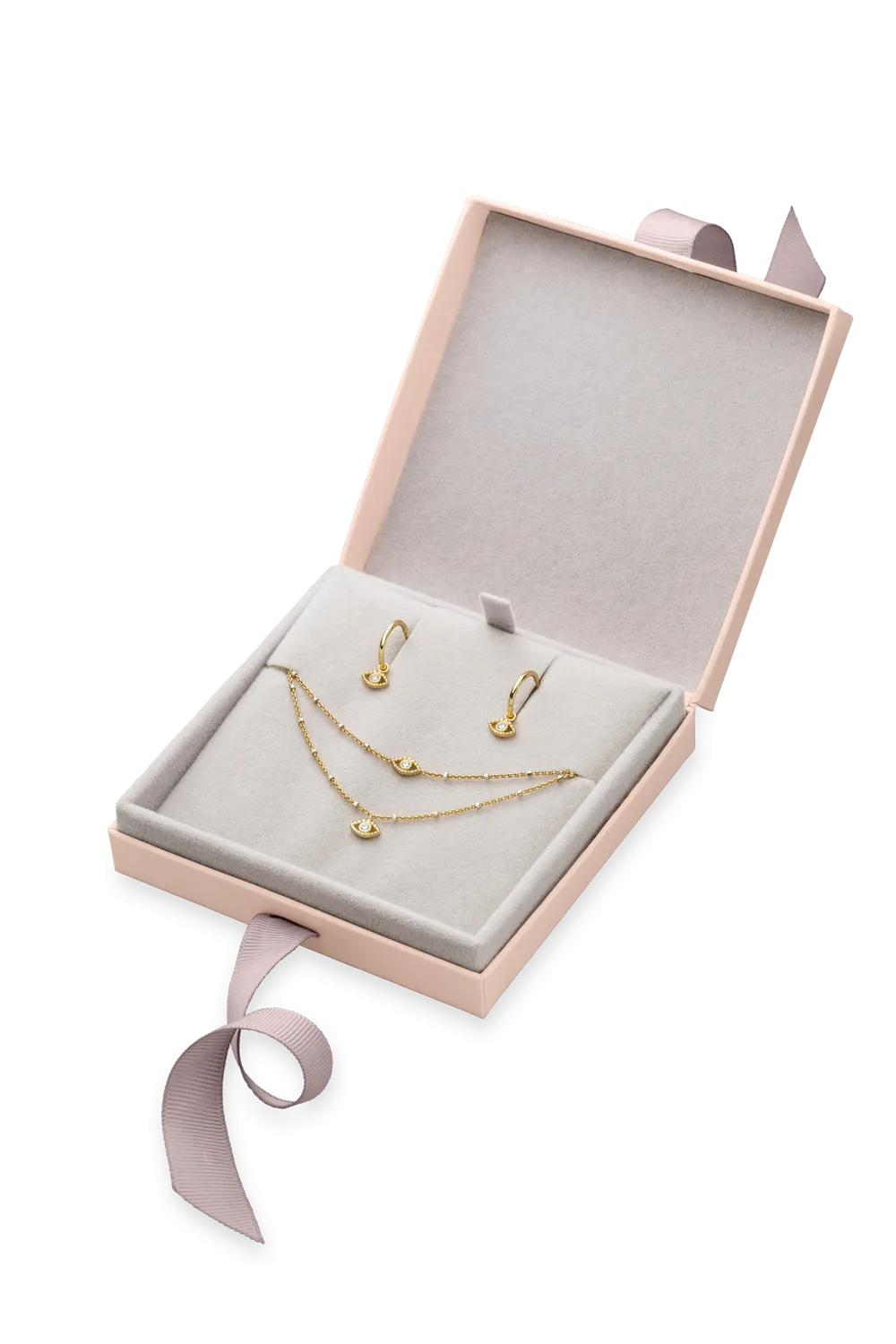 Evil Eye Gift Box 18k Gold plated