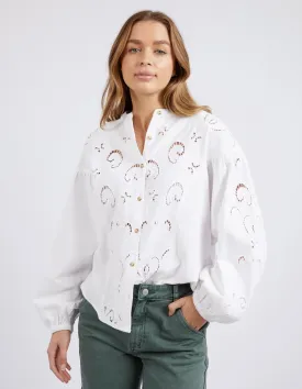 Foxwood - Marlow Blouse - Egret White