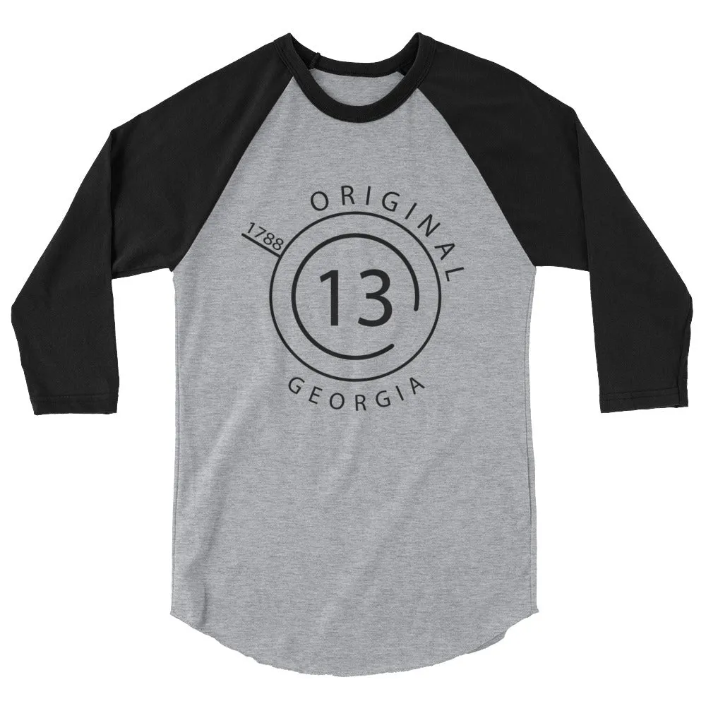 Georgia - 3/4 Sleeve Raglan Shirt - Original 13