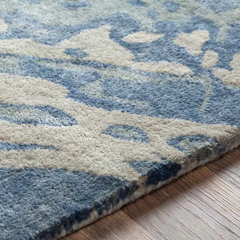 Glevanri Modern Denim Area Rug