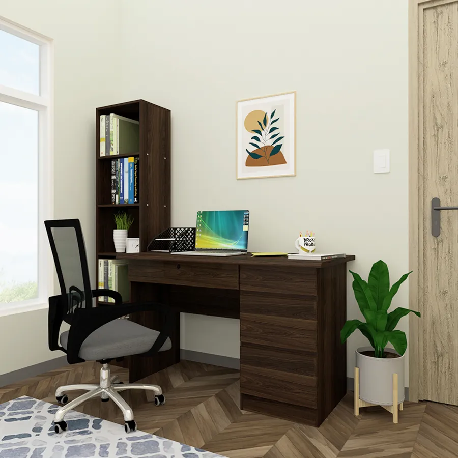 Gray Office Desk