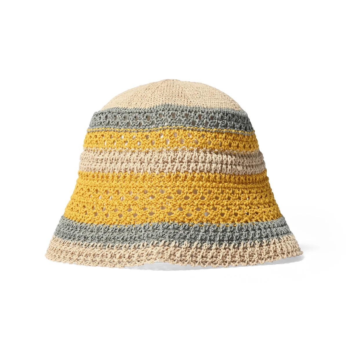 HOMEGAME - MULTI STRIPED KNIT HAT【HG241413】