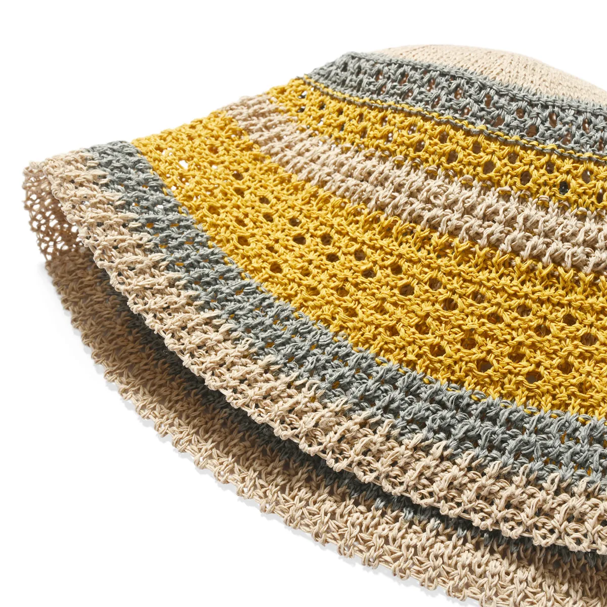 HOMEGAME - MULTI STRIPED KNIT HAT【HG241413】