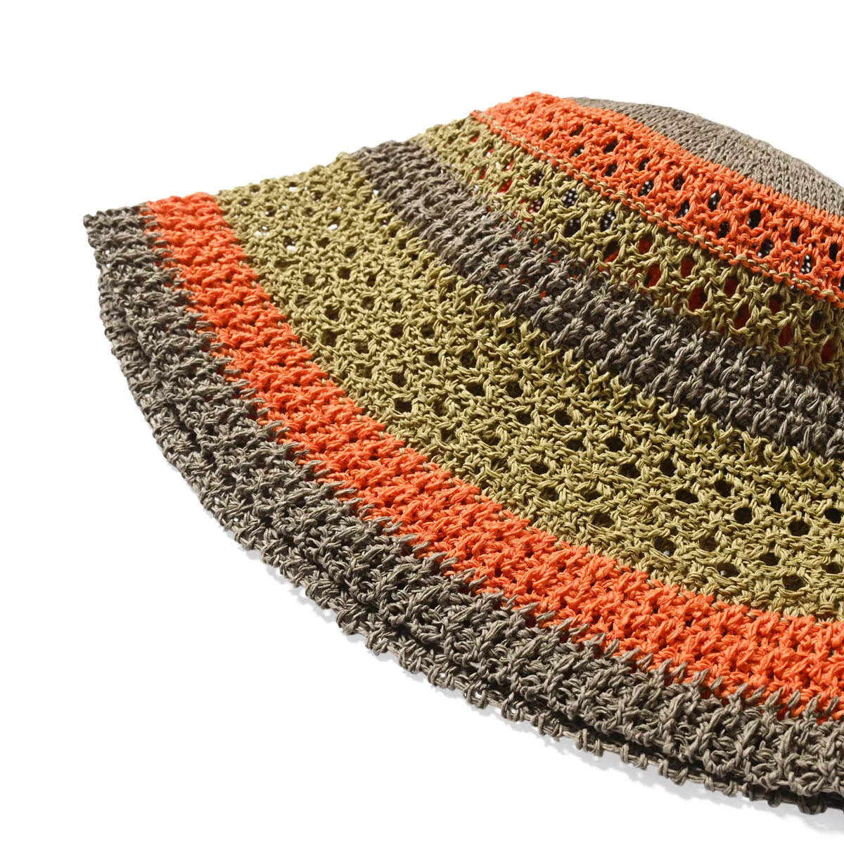 HOMEGAME - MULTI STRIPED KNIT HAT【HG241413】