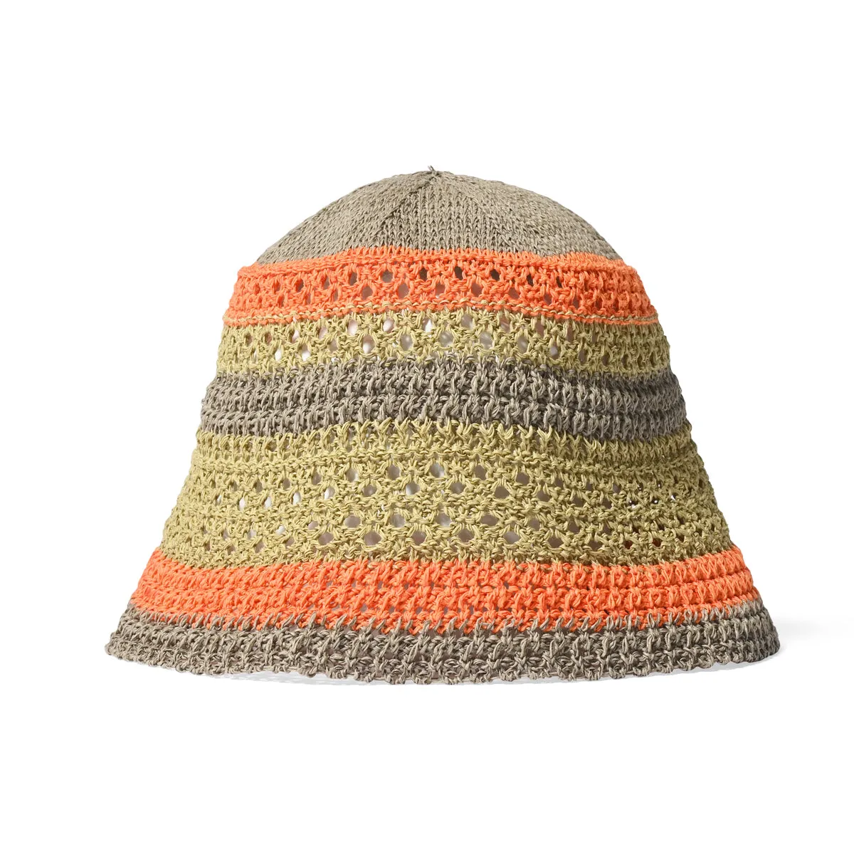 HOMEGAME - MULTI STRIPED KNIT HAT【HG241413】